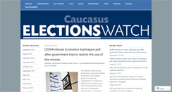 Desktop Screenshot of electionswatch.org
